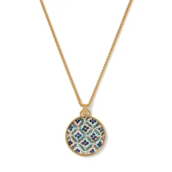 Discount The Met Store Iznik Cintamani Enamel Pendant Necklace