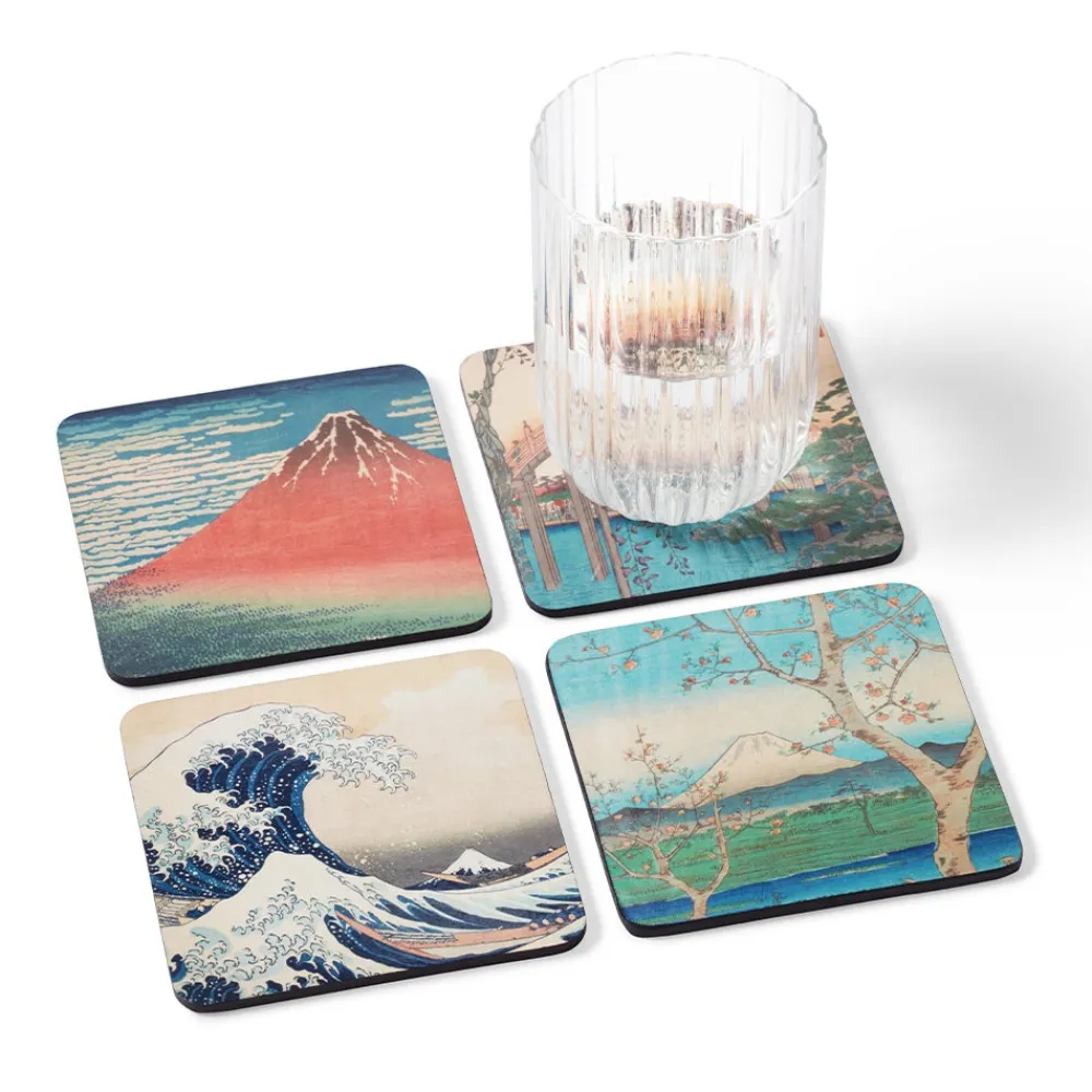 Outlet The Met Store Japanese Prints Coasters