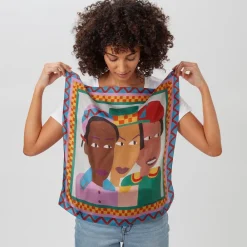 Clearance The Met Store Johnson Three Children Silk Neckerchief