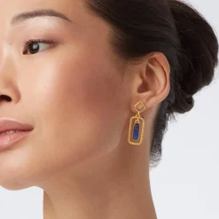 Hot The Met Store Kashan Carpet Rectangular Drop Earrings