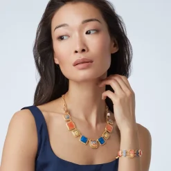 Best The Met Store Kashan Carpet Statement Collar Necklace