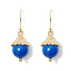 Discount The Met Store Lotus Bead Drop Earrings