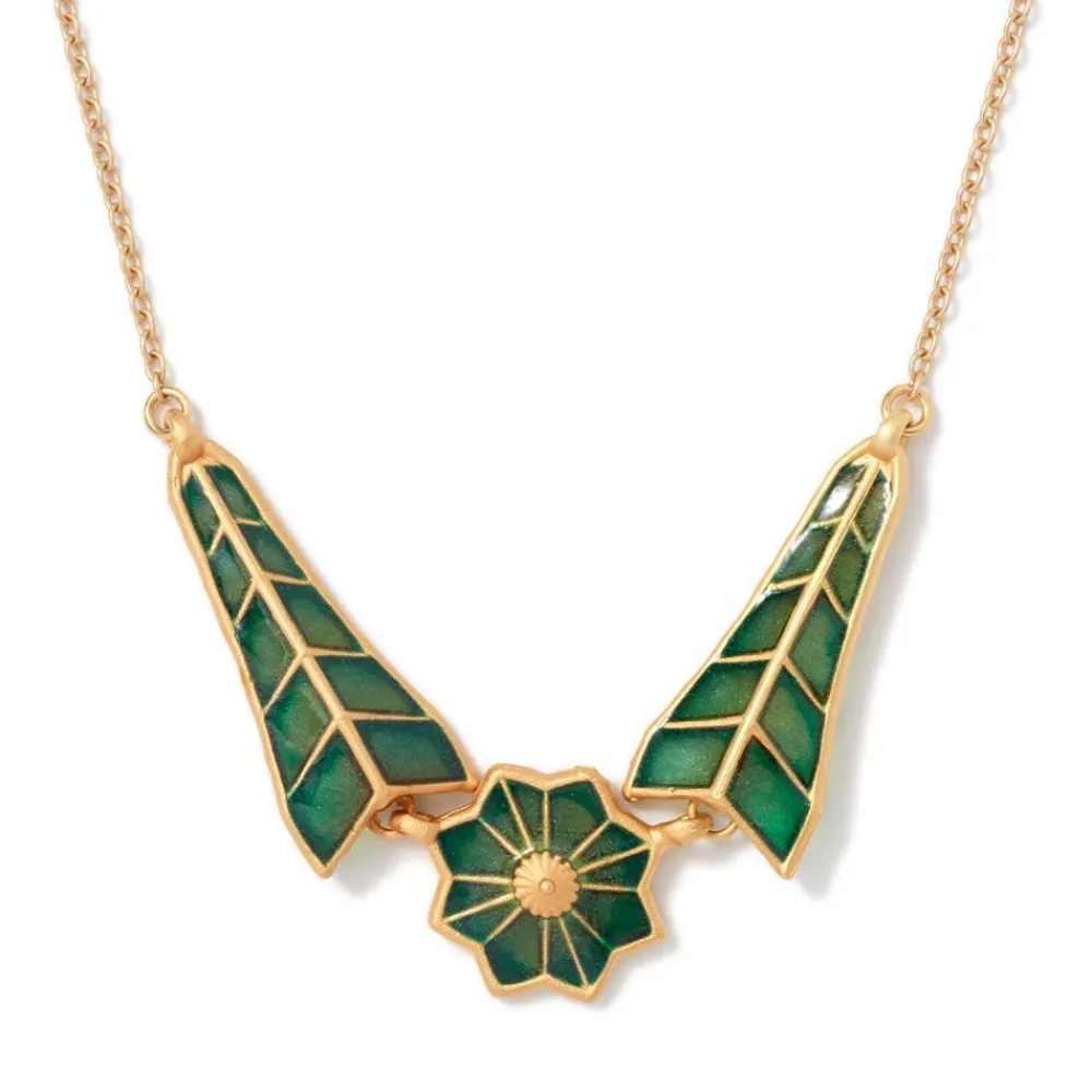 Best The Met Store Lotus Pagoda Plique-à-Jour Pendant Necklace