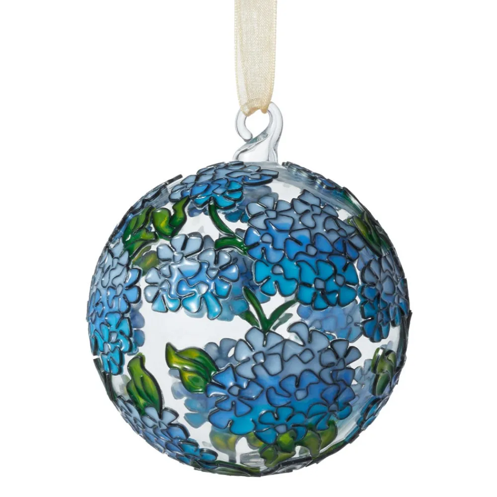 The Met Store Louis C. Tiffany Hydrangeas Cloisonné Ornament