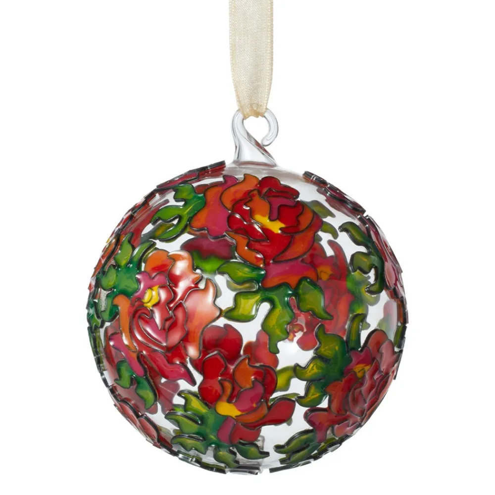 Sale The Met Store Louis C. Tiffany Peonies Cloisonné Ornament