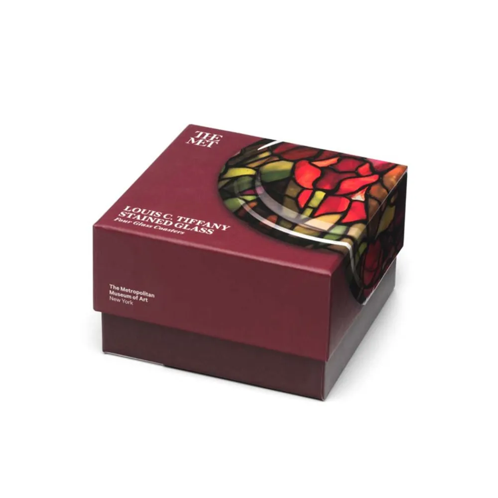 Outlet The Met Store Louis C. Tiffany Stained-Glass Coasters