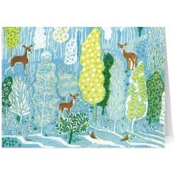 Hot The Met Store Malta: Deer and Trees Holiday Cards