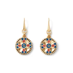 Best The Met Store Medieval Byzantine Statement Necklace and Drop Earrings Set