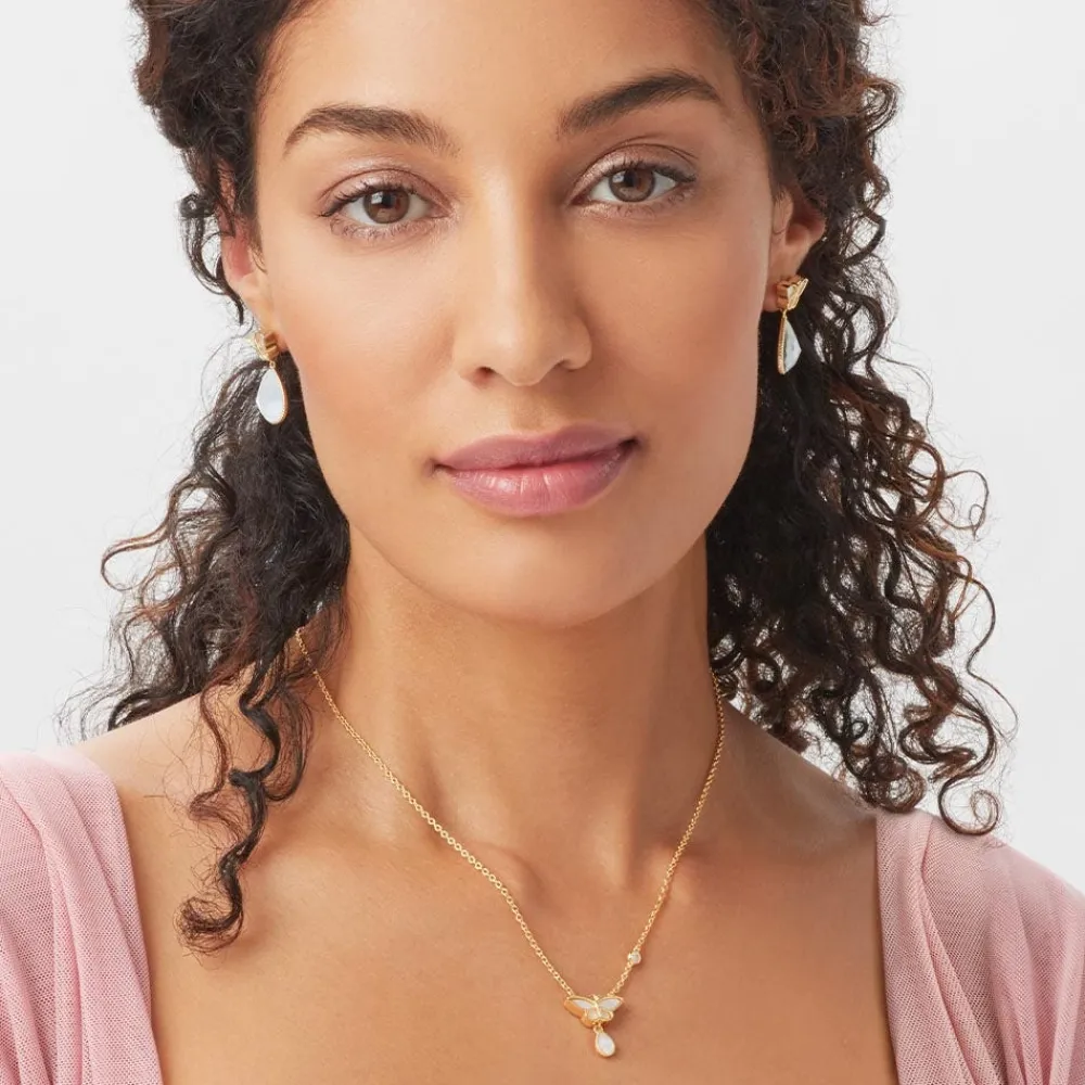 The Met Store Meiji Butterfly Drop Earrings