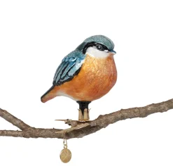 The Met Store Met Birds Handmade Glass Ornament Set