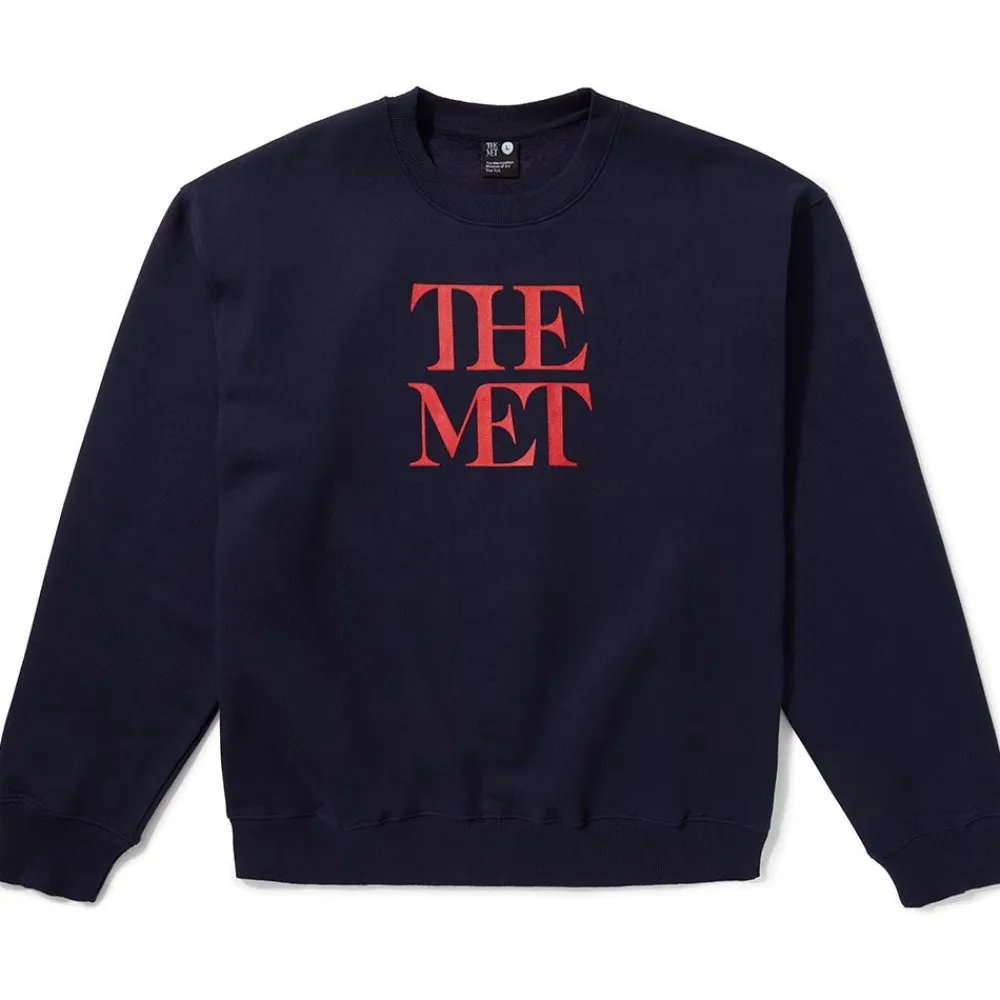 Best The Met Store Met Logo Crew Neck Sweatshirt