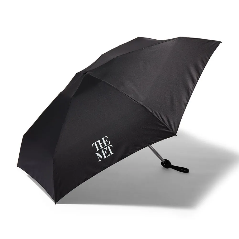 The Met Store Met Logo Folding Umbrella