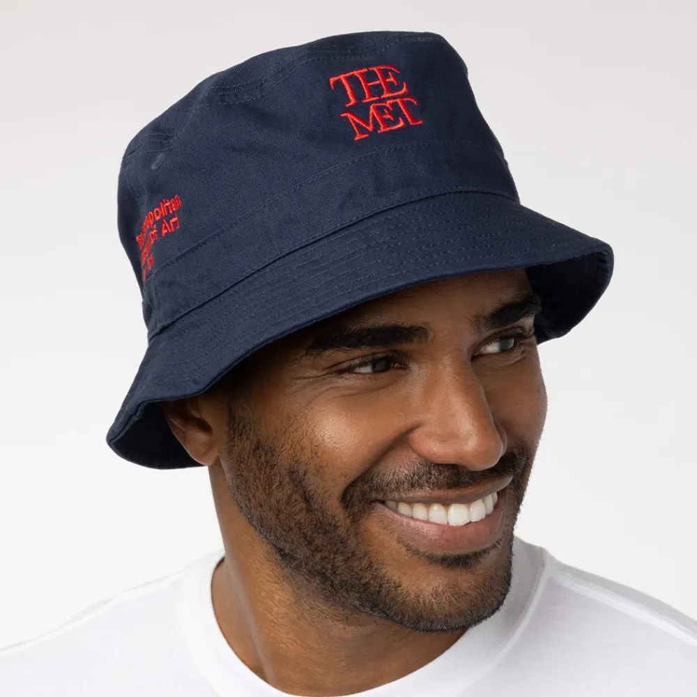 Hot The Met Store Met Logo Unisex Bucket Hat
