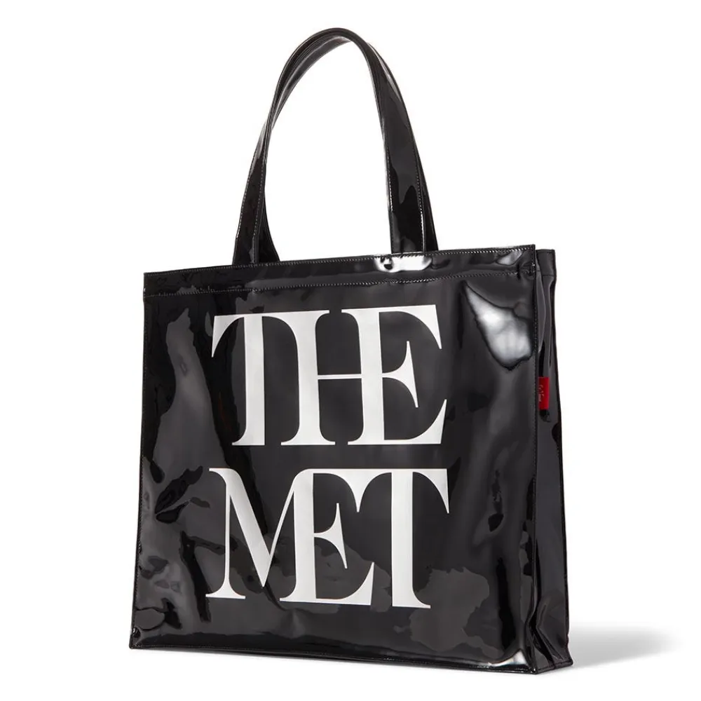 The Met Store Met Logo Vinyl Tote