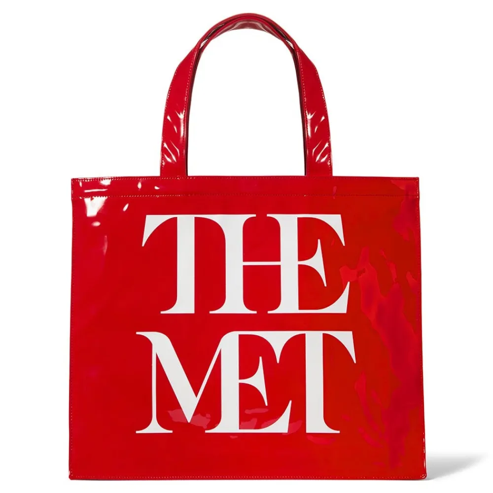 The Met Store Met Logo Vinyl Tote