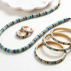 Outlet The Met Store Middle Kingdom Cylindrical Bead Bangles