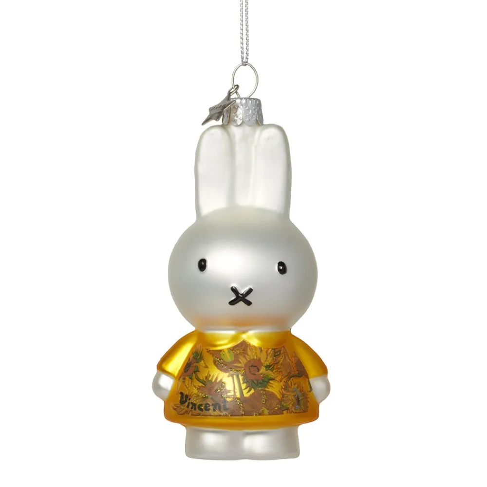 New The Met Store Miffy Van Gogh Sunflowers Ornament