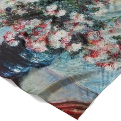 Best The Met Store Monet Blooms Double-Sided Square Silk Scarf