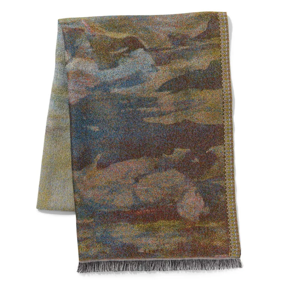 New The Met Store Monet Bridge and Water Lilies Shawl