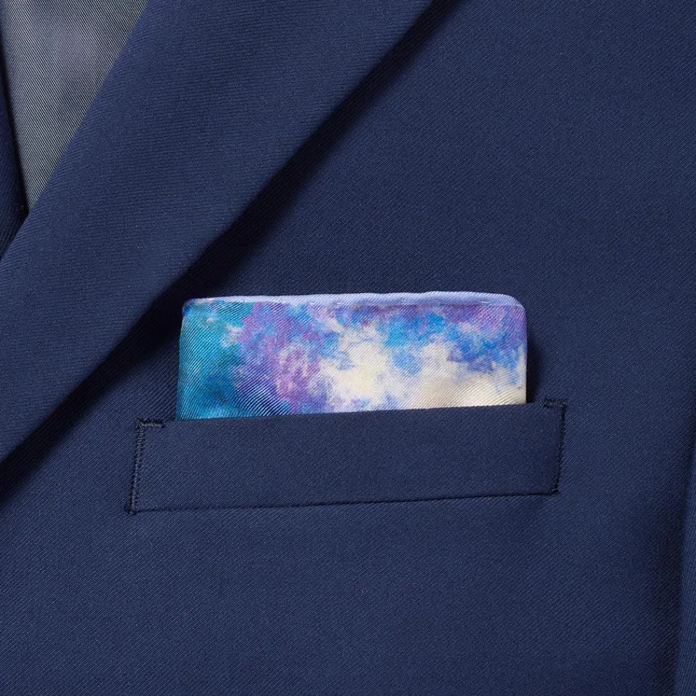 Outlet The Met Store Monet Morning on the Seine Silk Pocket Square