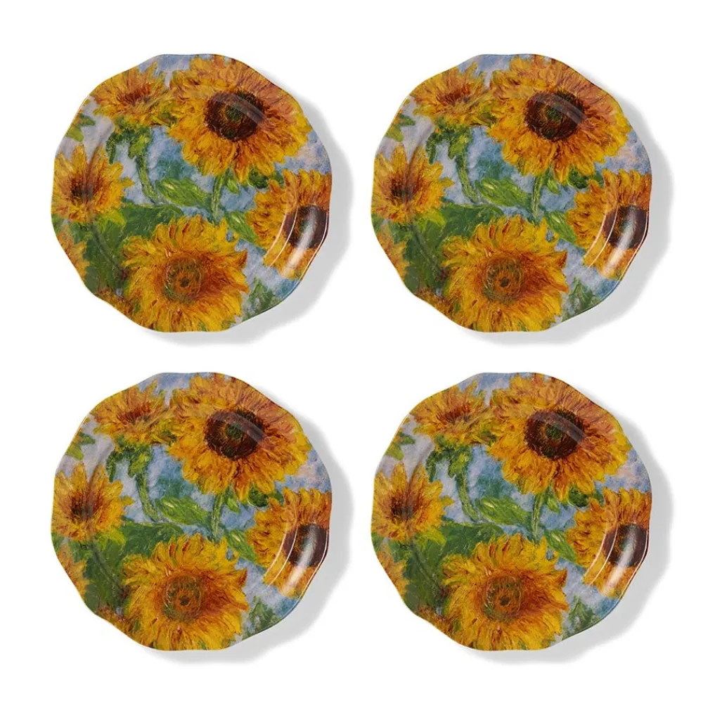 Hot The Met Store Monet Sunflowers Side Plate Set