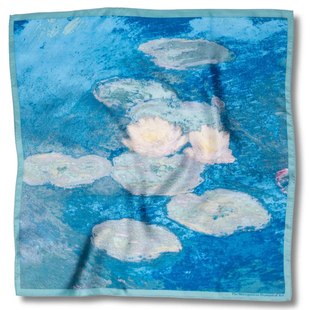The Met Store Monet Water Lilies Neckerchief