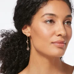 Outlet The Met Store Moonface and Crescent Drop Earrings