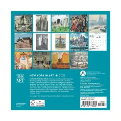 Clearance The Met Store New York in Art Mini Wall Calendar 2025