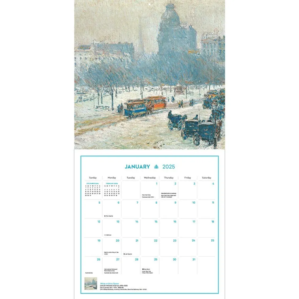 Online The Met Store New York in Art Wall Calendar 2025