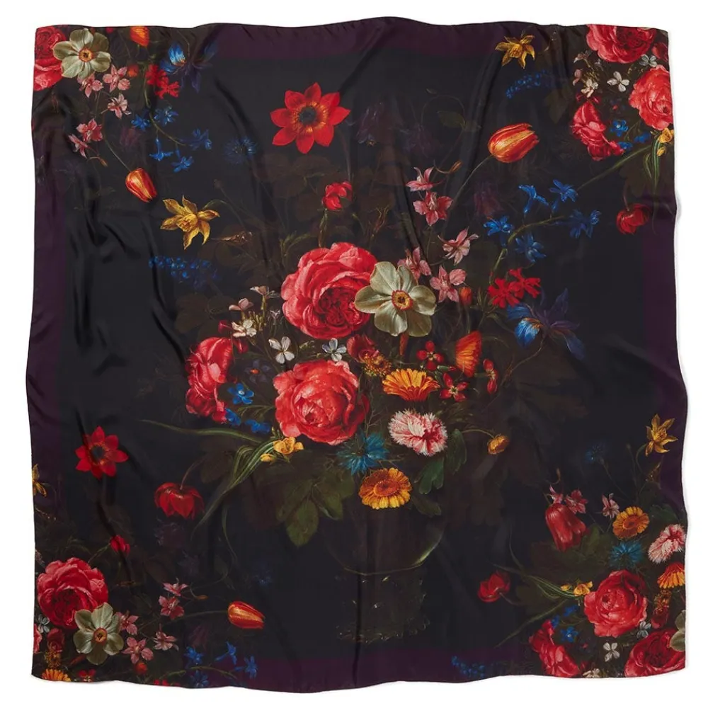 Clearance The Met Store Peeters Bouquet of Flowers Oversize Oblong Scarf