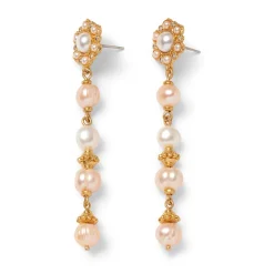 Sale The Met Store Philippine Pearl Double-Strand Necklace and Linear Drop Earrings Set