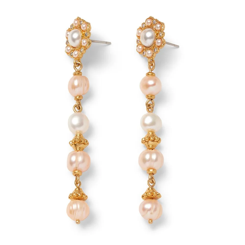 Sale The Met Store Philippine Pearl Linear Drop Earrings