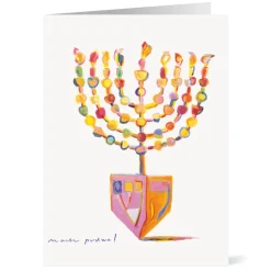 Hot The Met Store Podwal: Menorah Dreidel Holiday Cards
