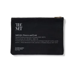 New The Met Store Roesen Still Life Zip Pouch