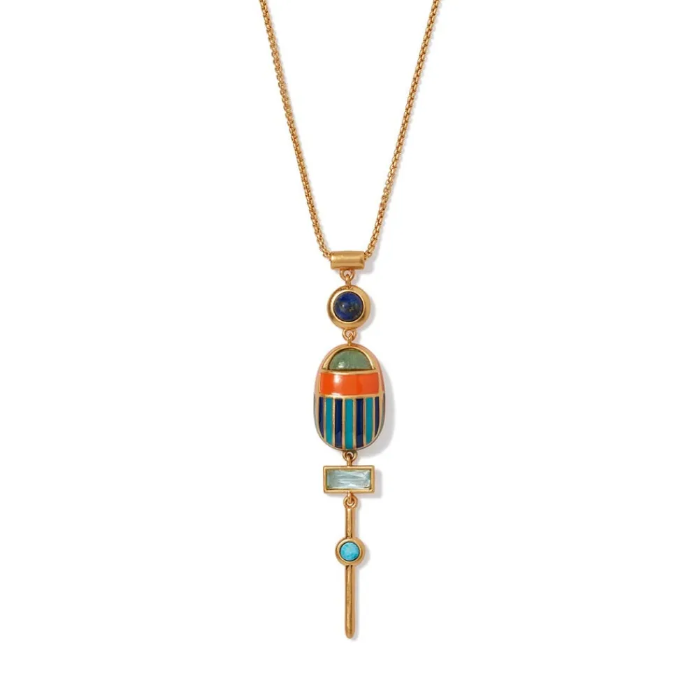 The Met Store Royal Scarab Lariat Necklace