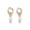 Clearance The Met Store Royal Tudor Small Hoop Earrings with Pearls