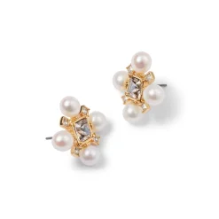 The Met Store Royal Tudor Statement Stud Earrings
