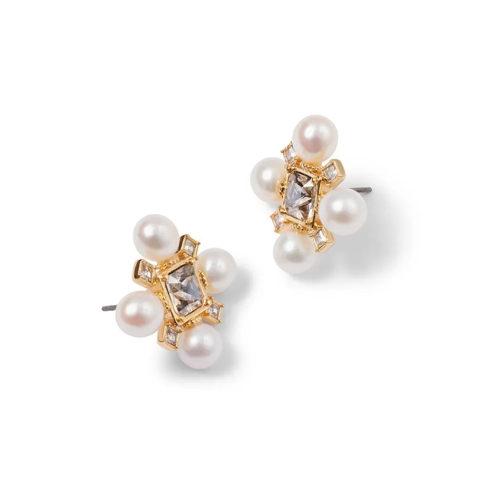 The Met Store Royal Tudor Statement Stud Earrings