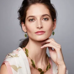 Discount The Met Store Sage Leaf Choker