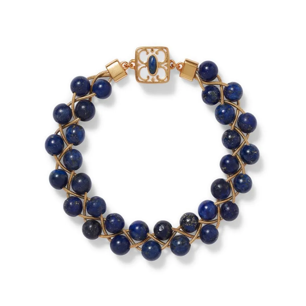 Online The Met Store Spanish Baldric Lapis Braided Bracelet