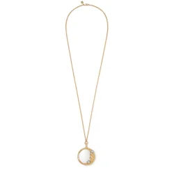The Met Store Spanish Day and Night Magnifier Pendant Necklace