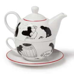 The Met Store Steinlen Cats Tea-for-One Set