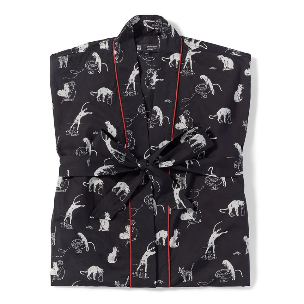 Discount The Met Store Steinlen Cats Unisex Cotton Robe