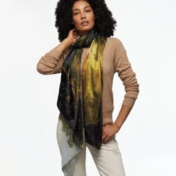 Clearance The Met Store Sublime Landscapes Durand Oversize Oblong Silk Scarf