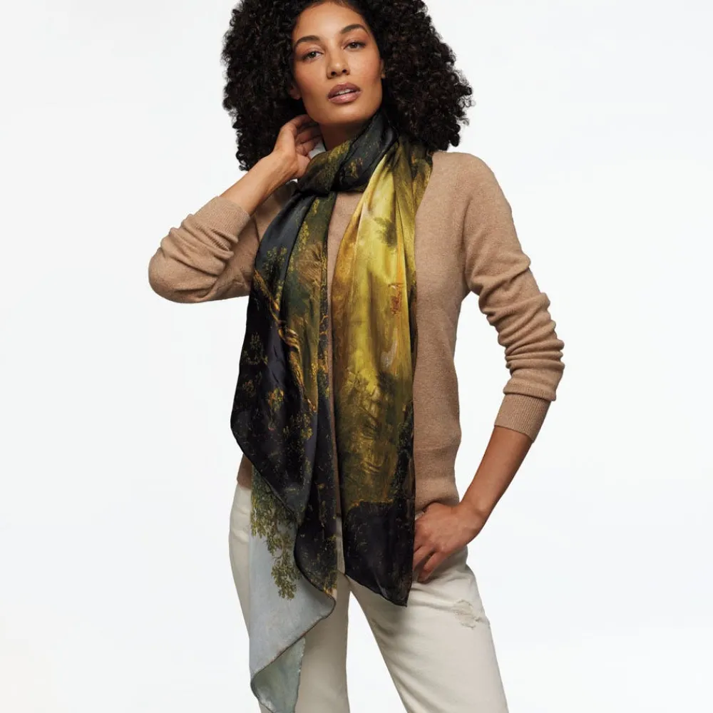 Clearance The Met Store Sublime Landscapes Durand Oversize Oblong Silk Scarf