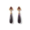 Clearance The Met Store Turkish Amethyst Drop Earrings