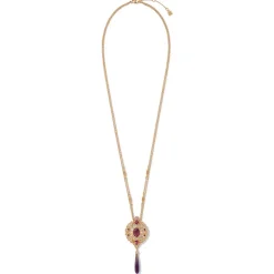 Hot The Met Store Turkish Amethyst Long Pendant Necklace
