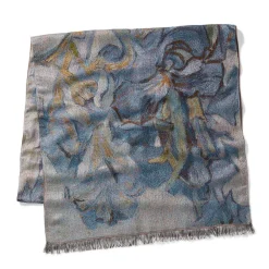 Best The Met Store Van Gogh Irises Wool-Blend Shawl