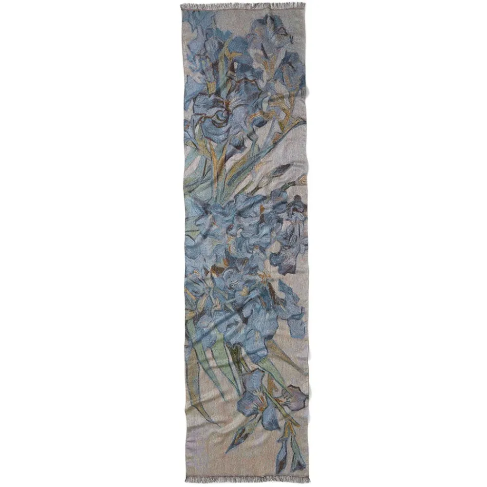 Best The Met Store Van Gogh Irises Wool-Blend Shawl