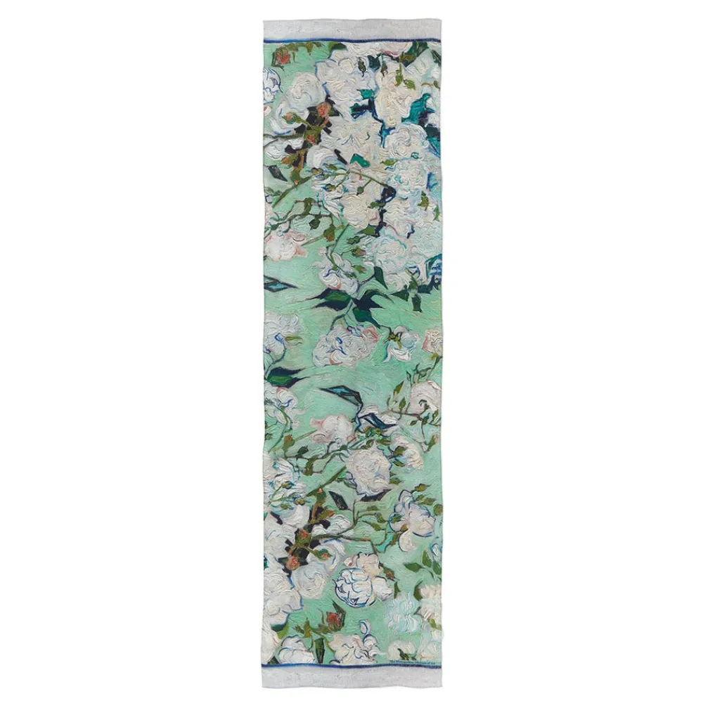 Outlet The Met Store Van Gogh Roses Oblong Silk Scarf
